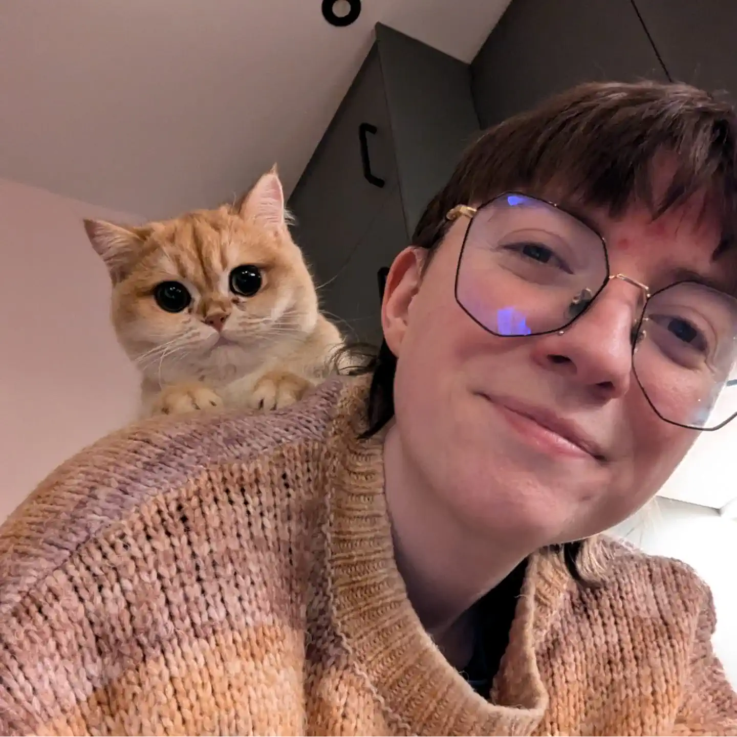 pic of me and cats